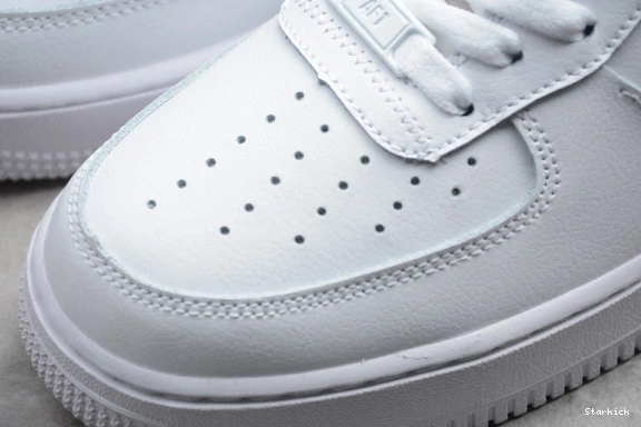 Air (W) 1 White LX Force 898889-103 Vandalised 0106